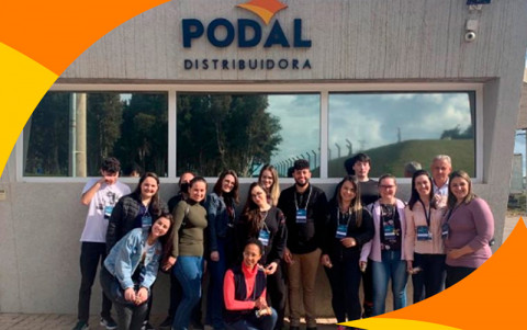 Podal recebe visita técnica de turma do Diretório Acadêmico de Administração da UFN