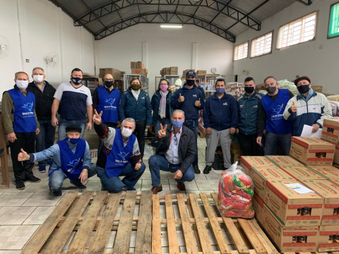 Mega Doação de Produtos ao BANCO DE ALIMENTOS DE SANTA MARIA