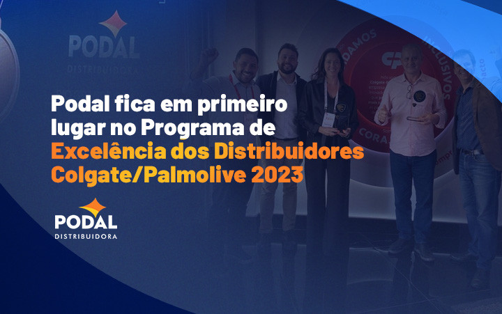 Podal campeã! Premiação Programa de Excelência Colgate/Palmolive