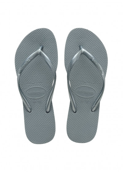 HAV SLIM 7606 AZUL PRATEADO 41/42
