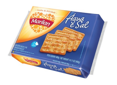 BISC AGUA E SAL 400G MARILAN