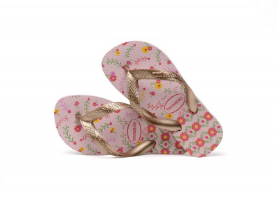 HAV KIDS FLORES 7667 ROSA C/GOLD MET25/6