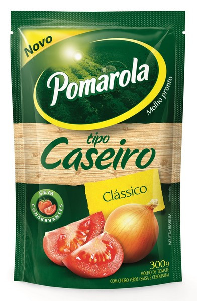 POMAROLA CASEIRO 300G CLASSICO SACHE