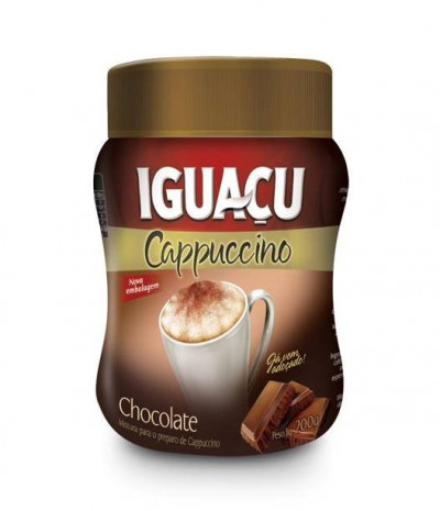 CAPPUCCINO IGUACU 200G CHOCOLATE 
