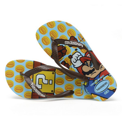 HAV MARIO BROS 7883 ICE BLUE/CAFE 41/42