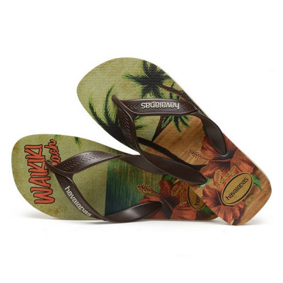 HAV SURF 7980 AREIA/CAFE/BEGE PALH 41/42