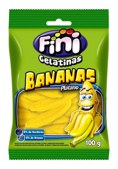 BALA GEL FINI 100G BANANAS