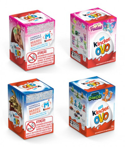 KINDER OVO T1 C/144 DINOS/FADAS