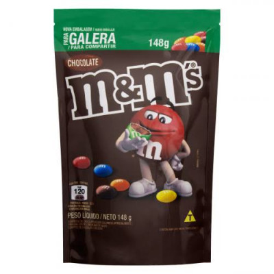 M&M´S 148G CHOC AO LEITE SACHE