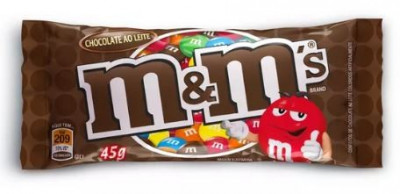 M&M´S 45G CHOC AO LEITE C/18 (810G)
