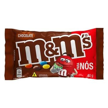 M&M´S 80G CHOC AO LEITE C/15 (1,2KG)