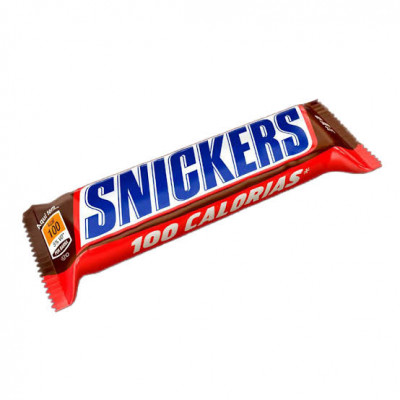 SNICKERS 100 CALORIAS 21,5G C/18
