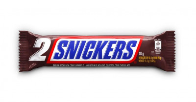 SNICKERS 2 BARRAS 78G C/18