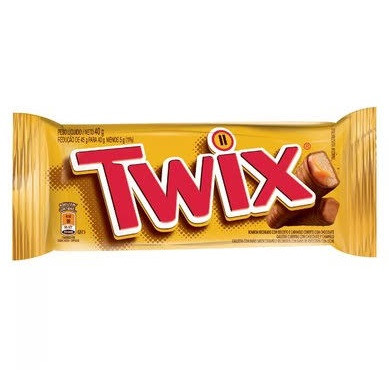 TWIX ORIGINAL 40G C/18 CARAMELO