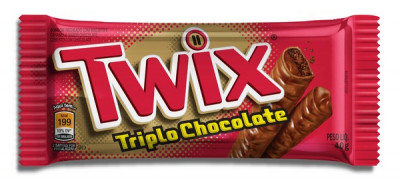 TWIX TRIPLO 40G C/18 CHOCOLATE