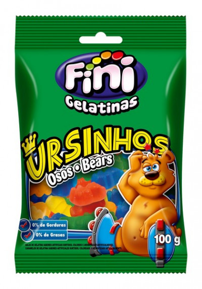 BALA GEL FINI 110G URSINHO BRILHO