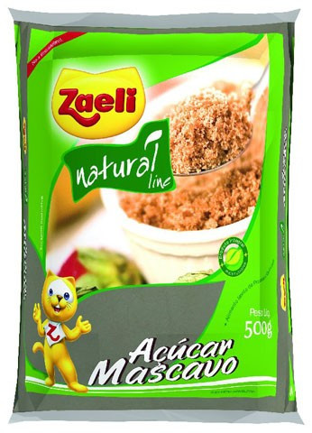 ACUCAR MASCAVO ZAELI 500G