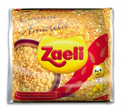 CANJICA ZAELI ZAELI 500G AMARELA