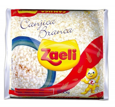 CANJICA ZAELI ZAELI 500G BRANCA