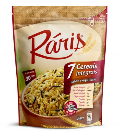 ARROZ RARIS 7 CEREAIS INTEGRAIS 500G