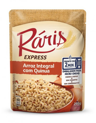 ARROZ RARIS EXPRESS 220G INT C/QUINUA