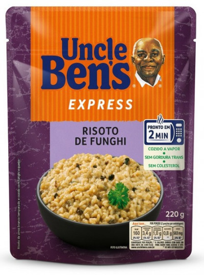 ARROZ UNCLE BENS BISTRO 220G RISOTO FUNG