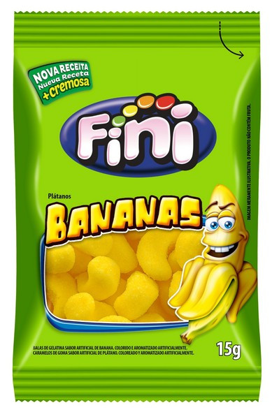 BALA GEL FINI 15G BANANA DP/12
