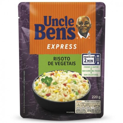 ARROZ UNCLE BENS BISTRO 220G RISOTO VEGE