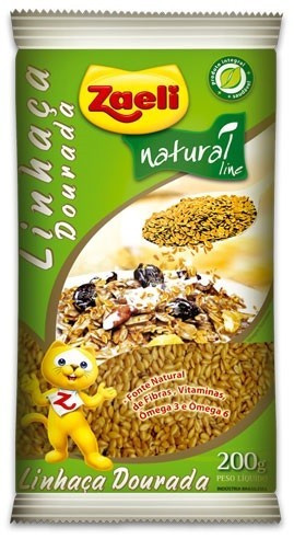 LINHACA ZAELI 200G DOURADA 