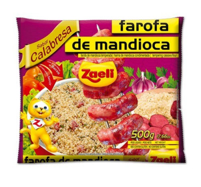 FAROFA ZAELI 500G CALABRESA