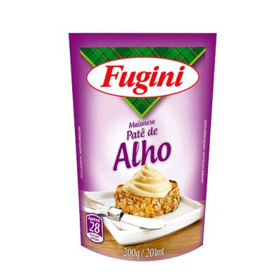 MAIONESE FUGINI 200G PATE ALHO SACHE