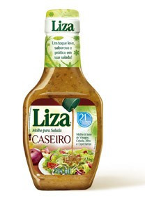 MOLHO SALADA LIZA 234ML CASEIRO