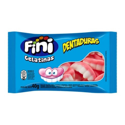 BALA GEL FINI 40G DENTADURAS DP/12