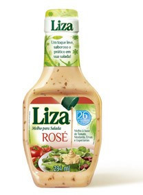 MOLHO SALADA LIZA 234ML ROSE