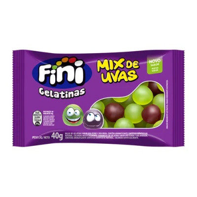 BALA GEL FINI 40G MIX DE UVAS DP/12