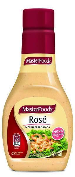 M.SALADA MASTERFOODS 234ML ROSE