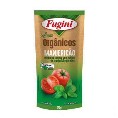 MOLHO TOMATE FUGINI 340G ORGANICO MANJER