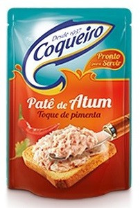 PATE COQUEIRO 170G PIMENTA C/ATUM POUCH