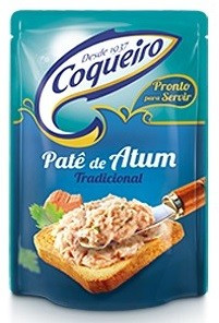 PATE COQUEIRO 170G TRADIC C/ATUM POUCH