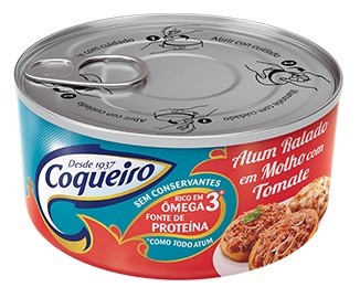 ATUM COQUEIRO RALADO 160G TOMATE