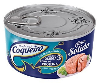ATUM COQUEIRO SOLIDO 170G OLEO 