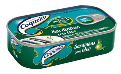 SARDINHA COQUEIRO 125G OLEO