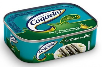 SARDINHA COQUEIRO 250G OLEO