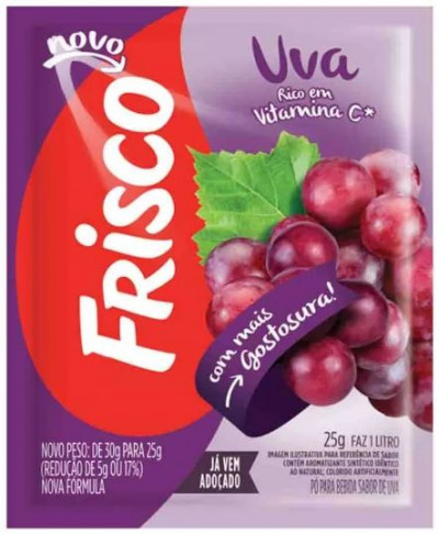 REFRESCO FRISCO 25G UVA C/15