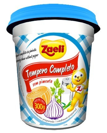 TEMPERO ZAELI 300G S/PIMENTA