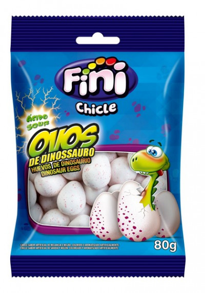 CHICLE FINI 80G OVO DINOSSAURO