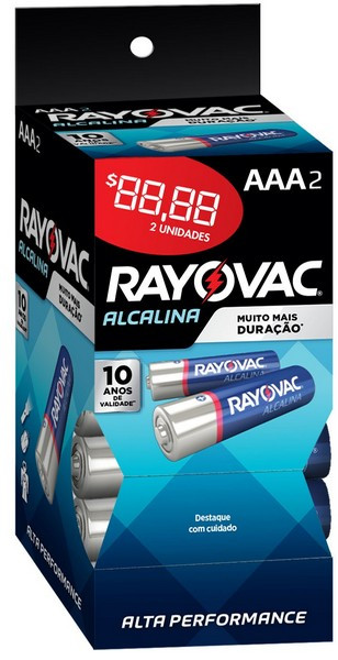 ALCALINA PALITO AAA C/32 - TUBO
