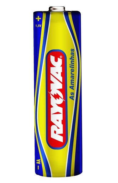 PILHA RAYOVAC AMARELINHA PQ C/48