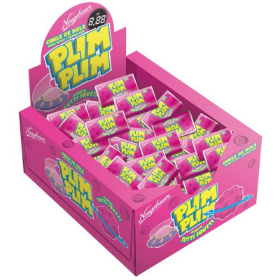 CHICLE PLIM PLIM C/100 TUTTI FRUTTI 