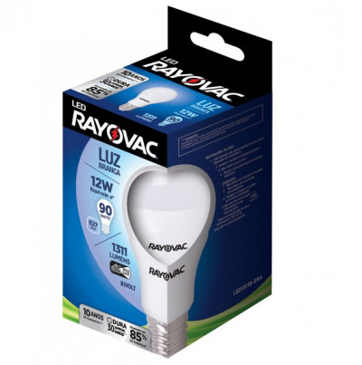 LAMP RAYOVAC LED 12W (90W) BRANCA